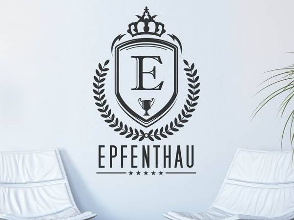 Wandtattoo Epfenthau Wappen