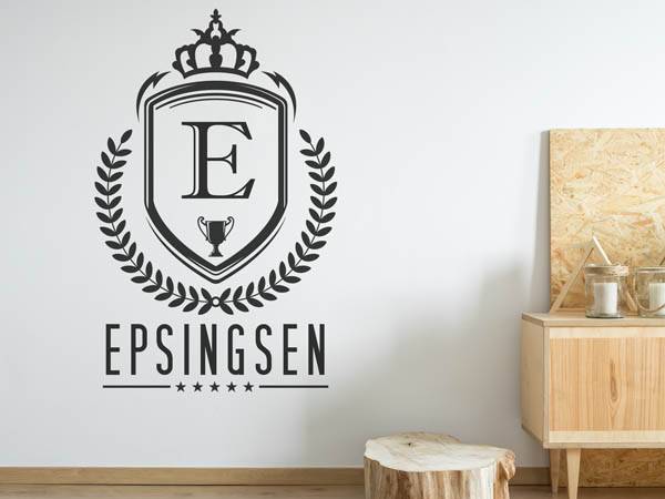 Wandtattoo Epsingsen Wappen