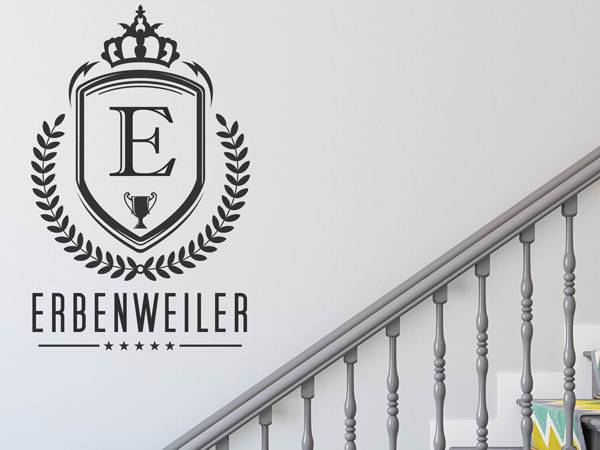 Wandtattoo Erbenweiler Wappen