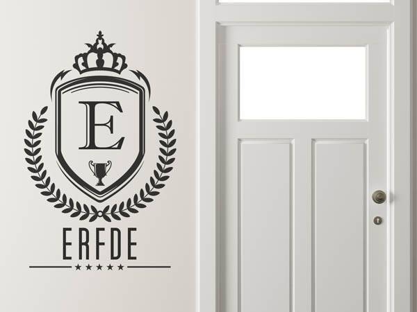 Wandtattoo Erfde Wappen