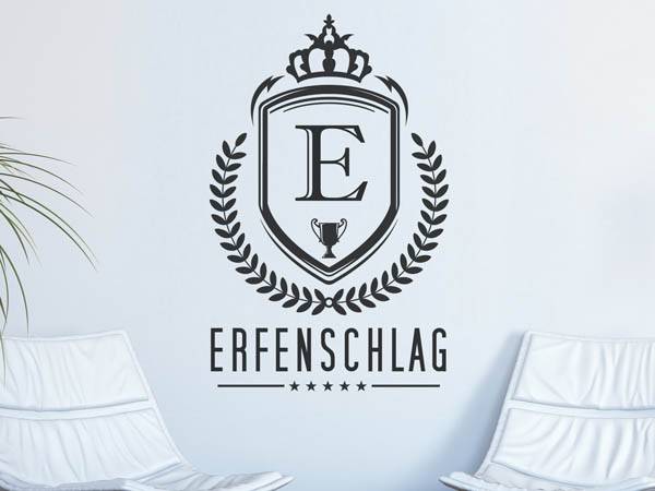 Wandtattoo Erfenschlag Wappen