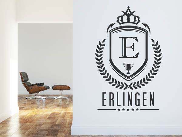 Wandtattoo Erlingen Wappen