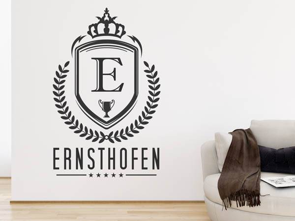 Wandtattoo Ernsthofen Wappen