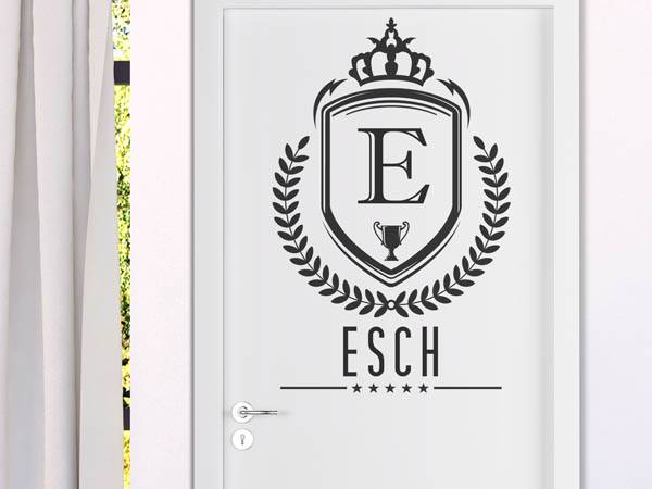 Wandtattoo Esch Wappen