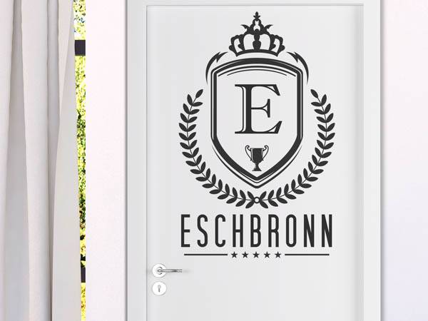 Wandtattoo Eschbronn Wappen