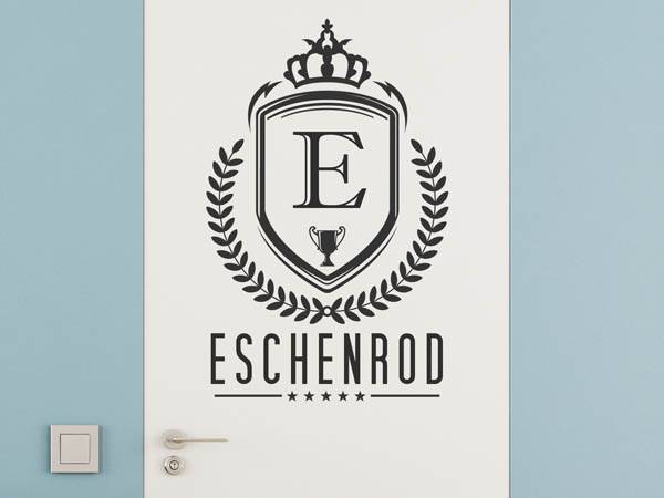 Wandtattoo Eschenrod Wappen