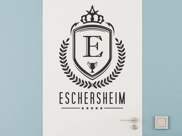 Wandtattoo Eschersheim Wappen