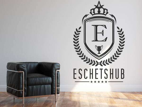 Wandtattoo Eschetshub Wappen
