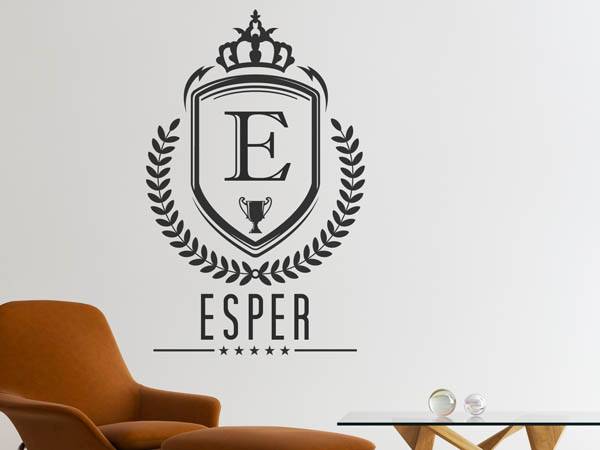 Wandtattoo Esper Wappen