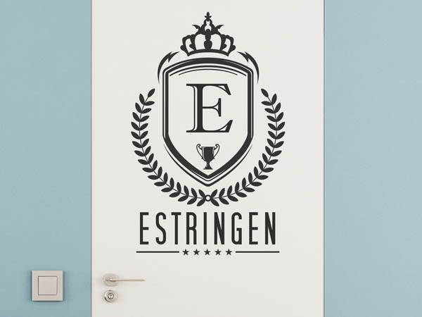 Wandtattoo Estringen Wappen