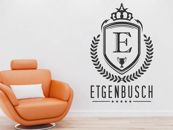 Wandtattoo Etgenbusch Wappen