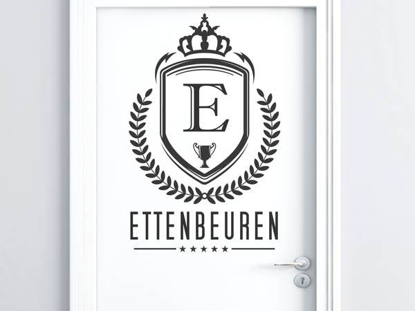 Wandtattoo Ettenbeuren Wappen