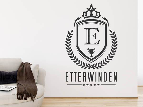Wandtattoo Etterwinden Wappen