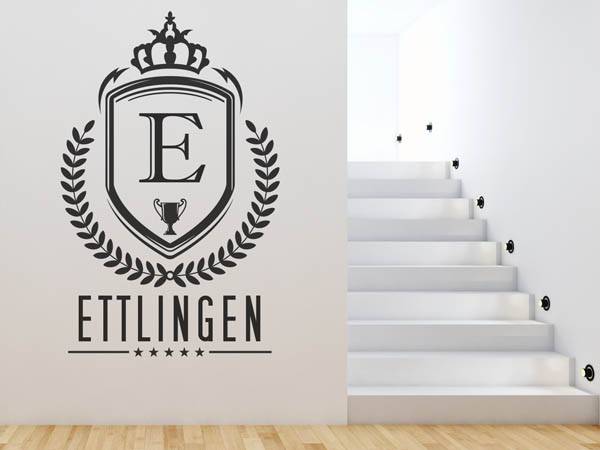 Wandtattoo Ettlingen Wappen