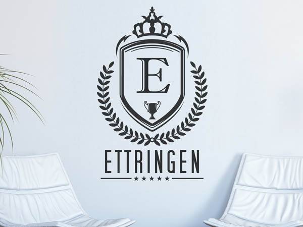 Wandtattoo Ettringen Wappen