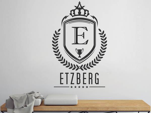 Wandtattoo Etzberg Wappen
