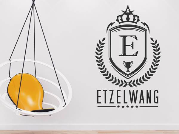 Wandtattoo Etzelwang Wappen