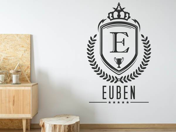 Wandtattoo Euben Wappen
