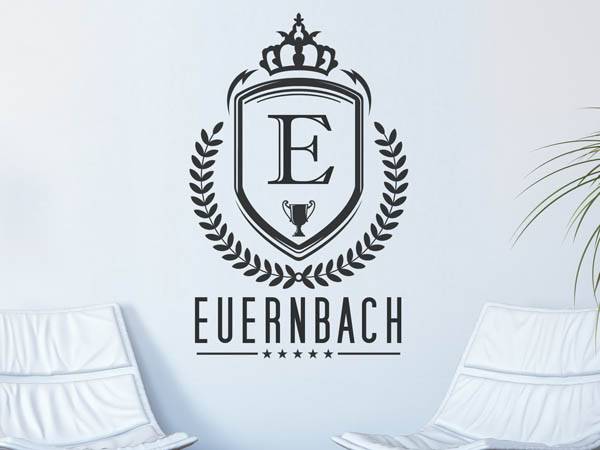 Wandtattoo Euernbach Wappen
