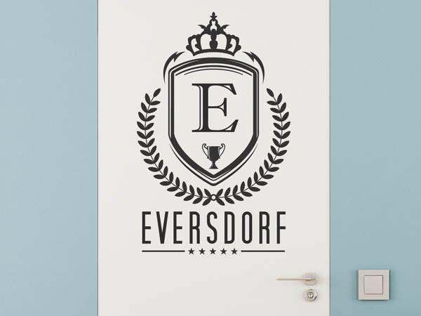 Wandtattoo Eversdorf Wappen