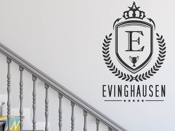 Wandtattoo Evinghausen Wappen