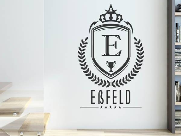 Wandtattoo Eßfeld Wappen