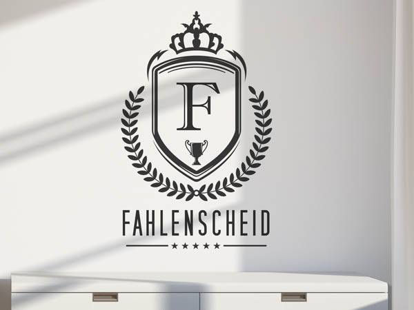Wandtattoo Fahlenscheid Wappen