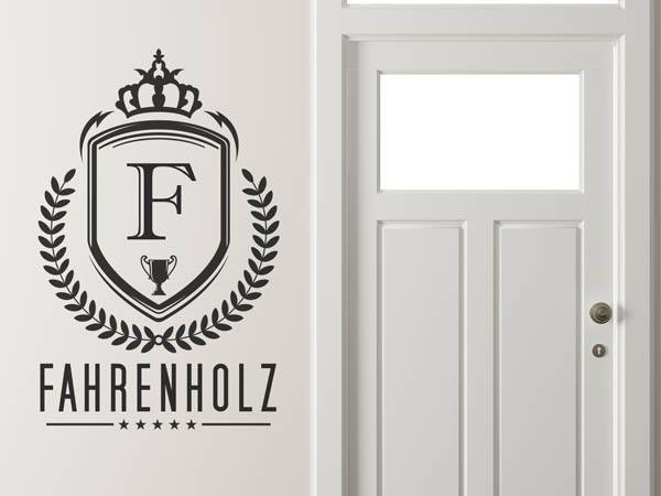 Wandtattoo Fahrenholz Wappen