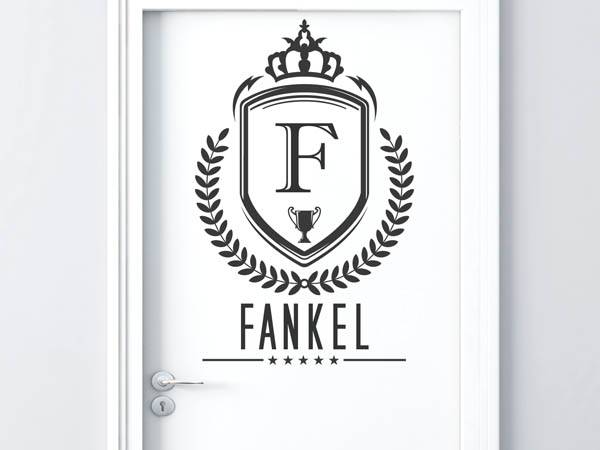 Wandtattoo Fankel Wappen