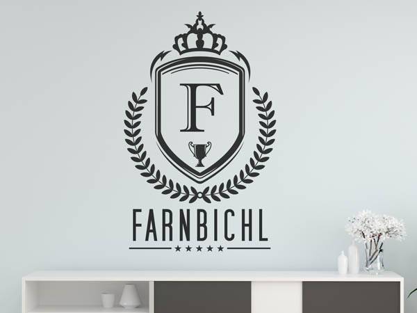 Wandtattoo Farnbichl Wappen