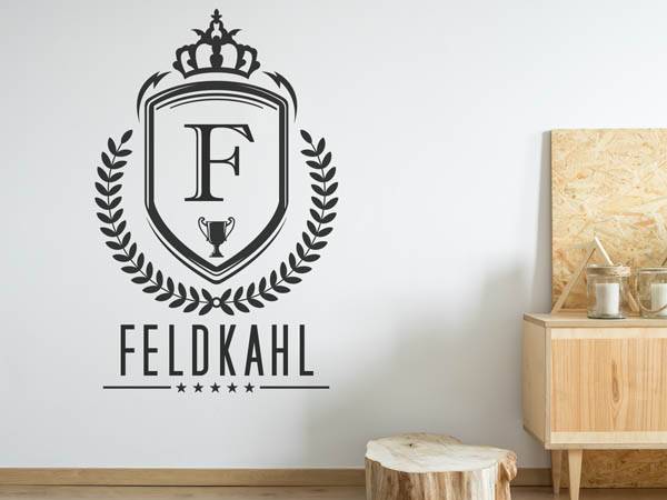 Wandtattoo Feldkahl Wappen