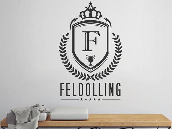 Wandtattoo Feldolling Wappen