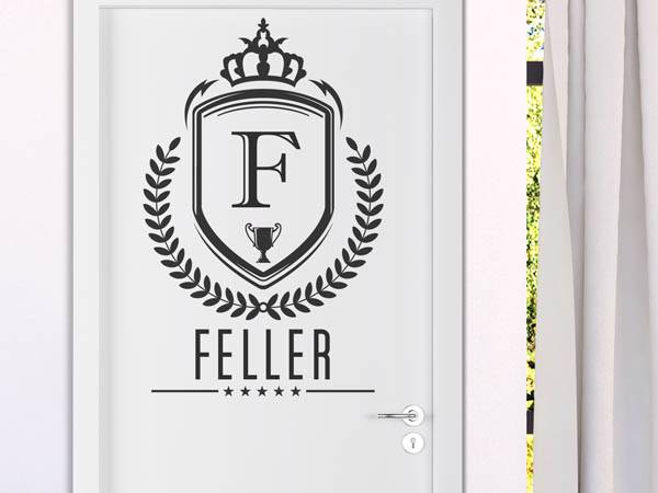 Wandtattoo Feller Wappen