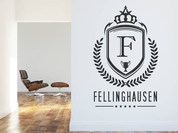 Wandtattoo Fellinghausen Wappen