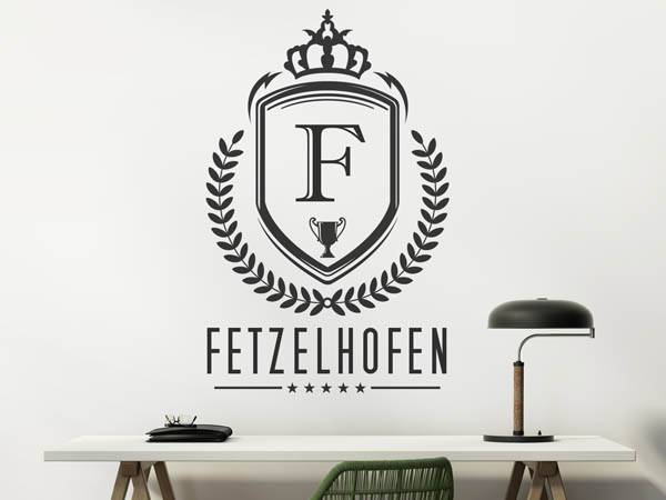 Wandtattoo Fetzelhofen Wappen