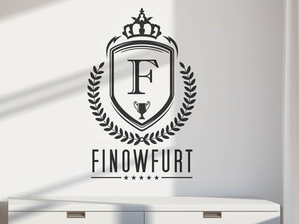 Wandtattoo Finowfurt Wappen