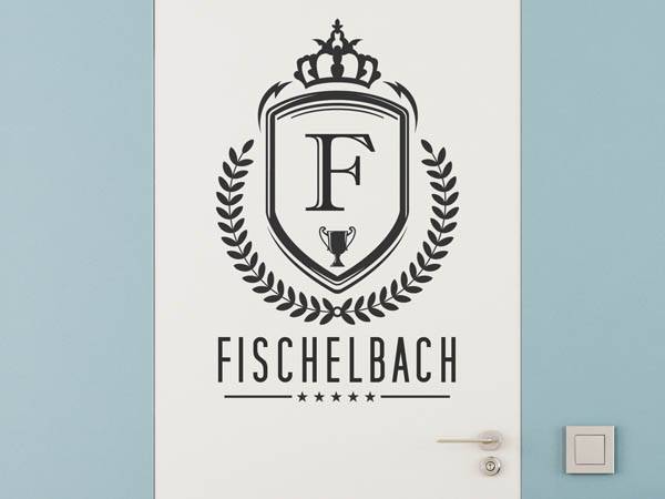 Wandtattoo Fischelbach Wappen