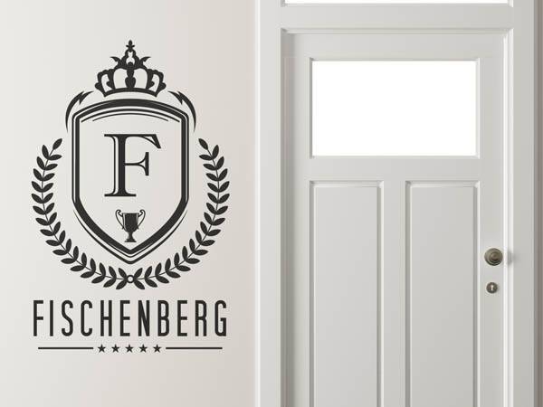 Wandtattoo Fischenberg Wappen