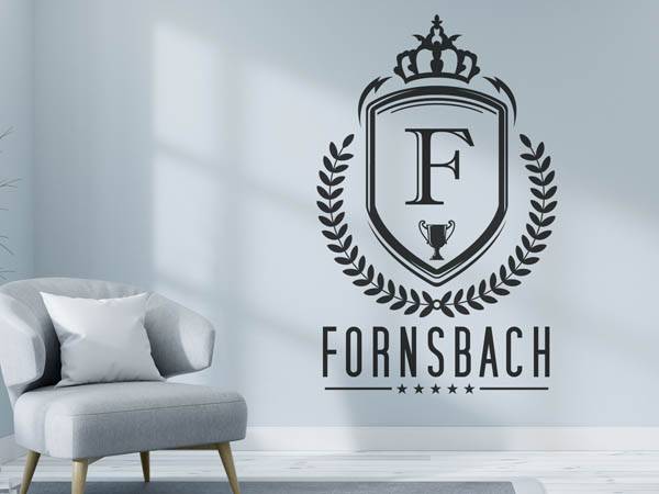 Wandtattoo Fornsbach Wappen