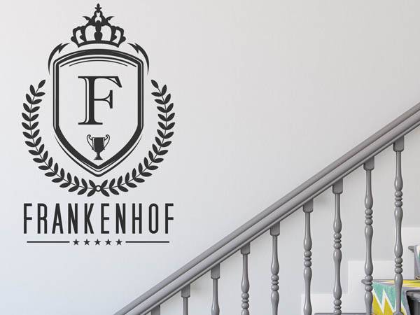 Wandtattoo Frankenhof Wappen