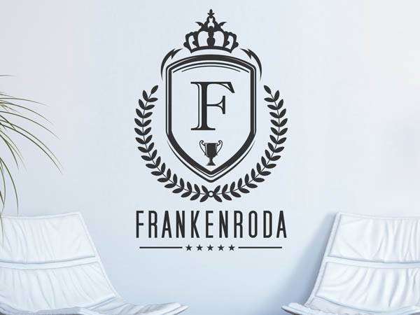 Wandtattoo Frankenroda Wappen