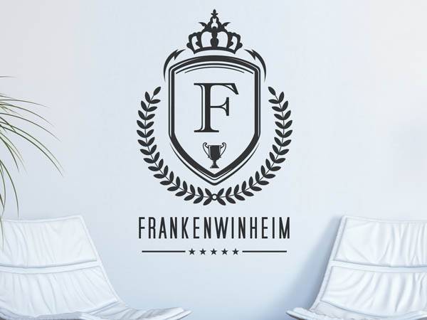 Wandtattoo Frankenwinheim Wappen