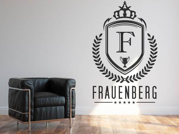 Wandtattoo Frauenberg Wappen