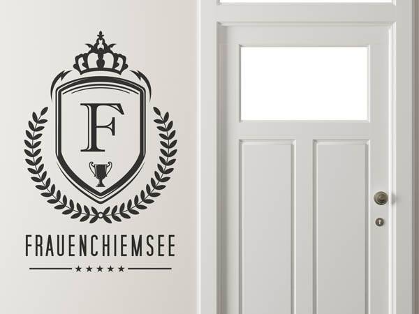 Wandtattoo Frauenchiemsee Wappen