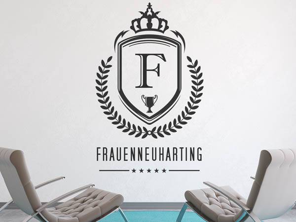Wandtattoo Frauenneuharting Wappen