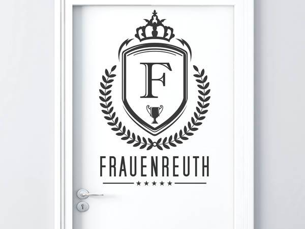 Wandtattoo Frauenreuth Wappen