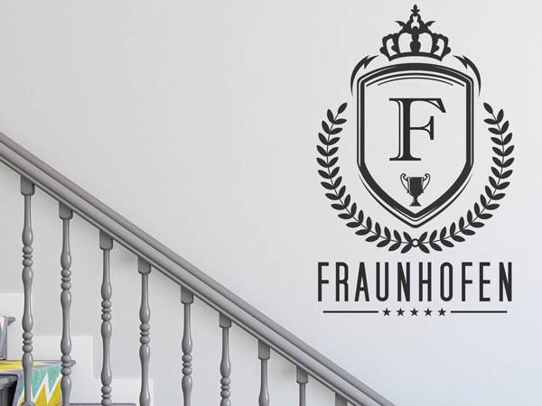 Wandtattoo Fraunhofen Wappen