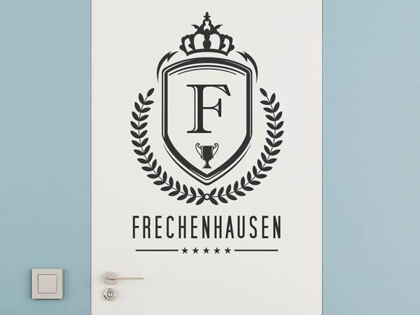 Wandtattoo Frechenhausen Wappen