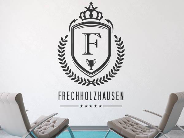 Wandtattoo Frechholzhausen Wappen