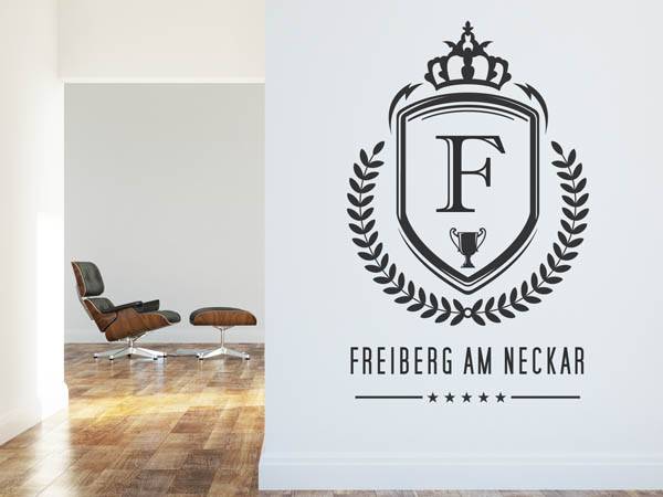 Wandtattoo Freiberg am Neckar Wappen